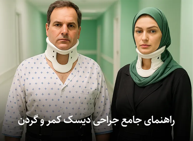 راهنمای جامع جراحی دیسک کمر و گردن