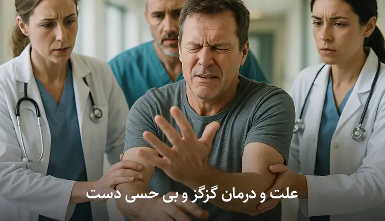 علت و درمان گزگز و بی حسی دست