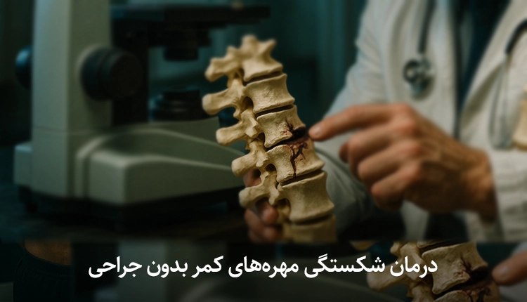 درمان شکستگی مهره‌های کمر