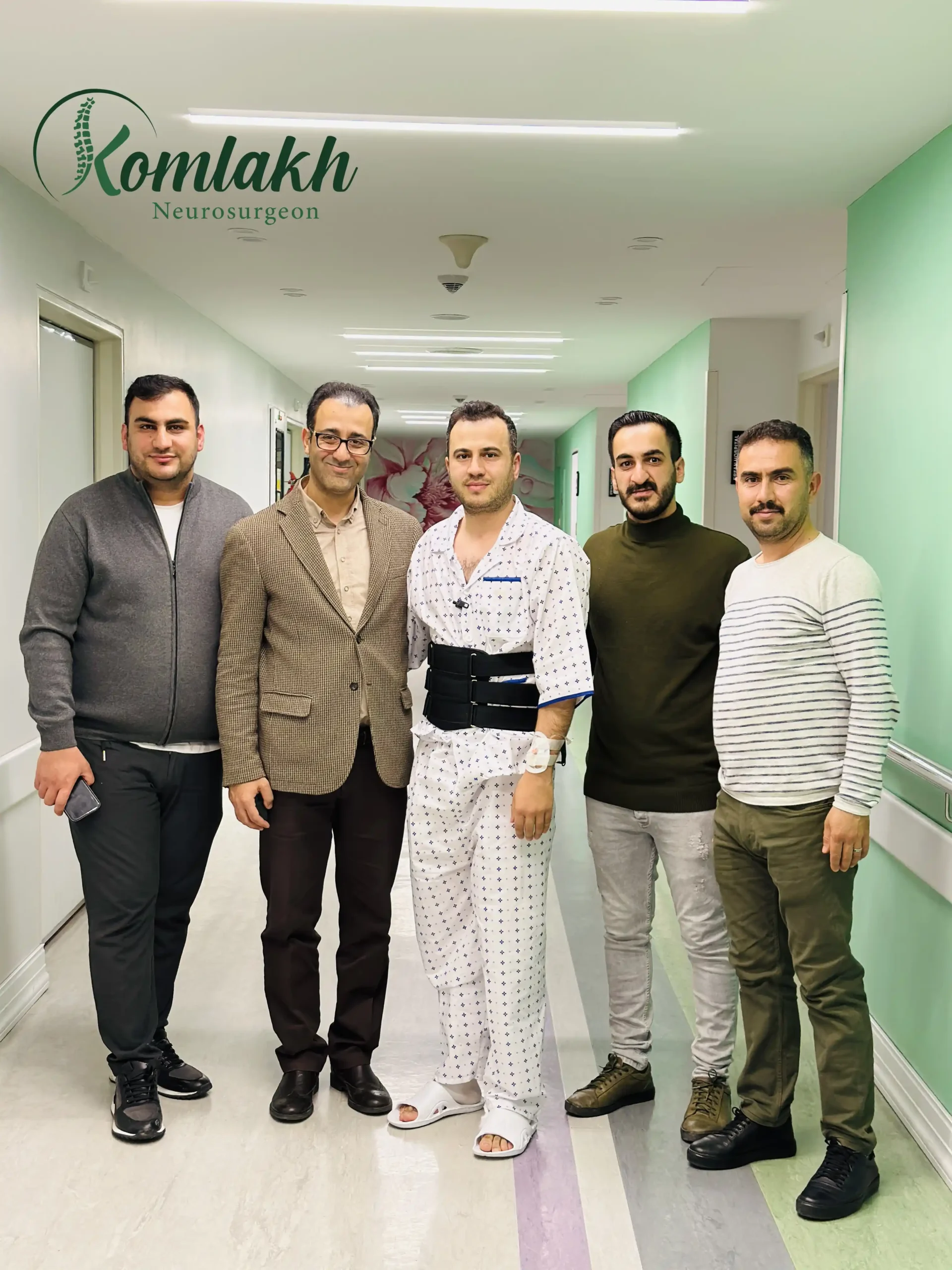 بعد جراحی فتق دیسک کمر در عرفان بیمارستان